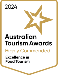 Aust Tourism Award - Highly Commended Aust Tourism Award - Highly Commended