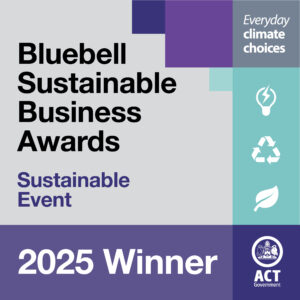 Bluebell Sustainable Award WINNER Sustainable Event Bluebell Sustainable Award WINNER Sustainable Event